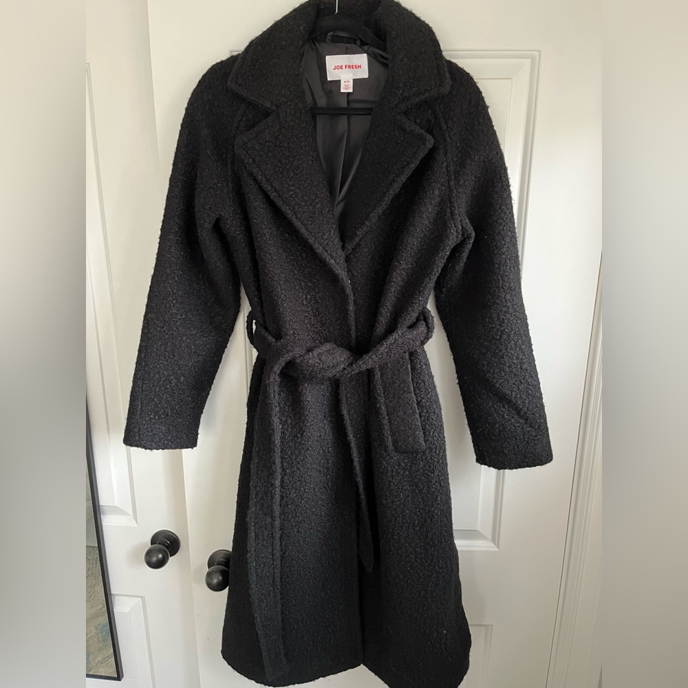Long Dark Navy Coat